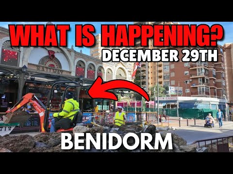 Benidorm Strip: What is HAPPENING Today?! 🤔┃Full Bars & Sunny Weather!