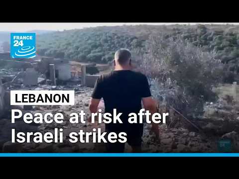 Deadly Israeli strikes in Lebanon put peace talks at risk