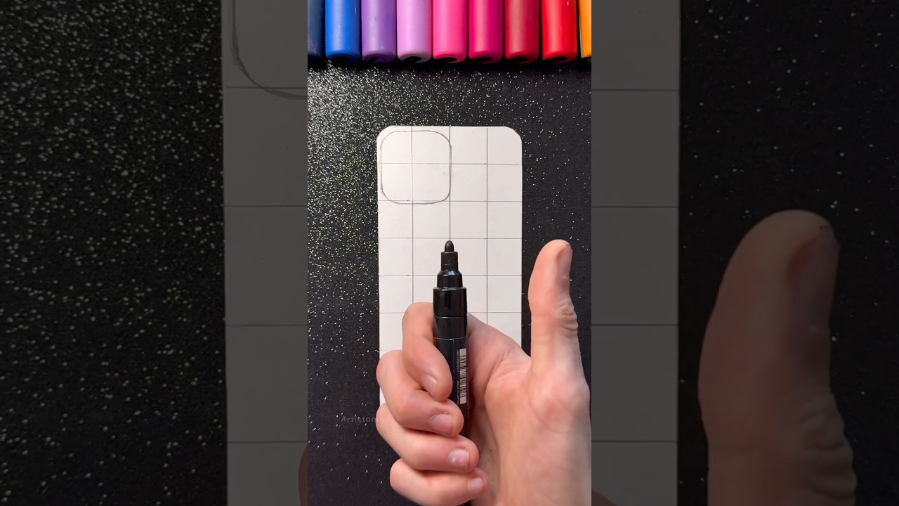 Let’s create a Phone Case with Black and Pink! 💖✨🎨 #artistomg