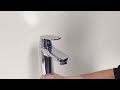 Praustuvo maišytuvas GROHE Eurosmart Cosmopolitan, Chromas, paaukštintas