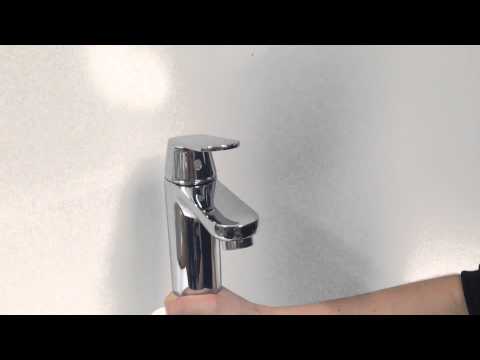 Praustuvo maišytuvas GROHE Eurosmart Cosmopolitan, Chromas, paaukštintas video