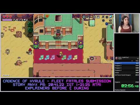 [Fleet Fatales Submission] Cadence of Hyrule Story Any%