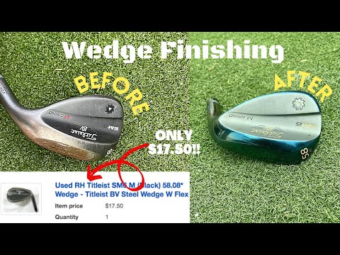Wedge final touches (torched)