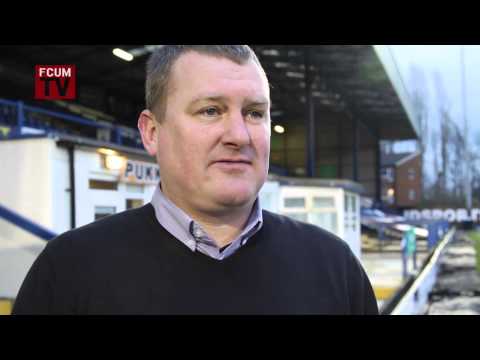 FC United of Manchester vs Ilkeston FC - Post Match Interview - 22-02-14