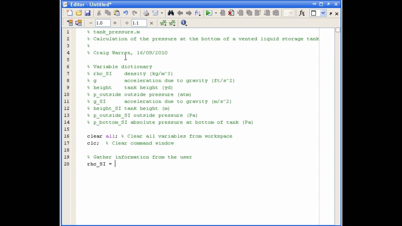 Exercise 5 Solutions