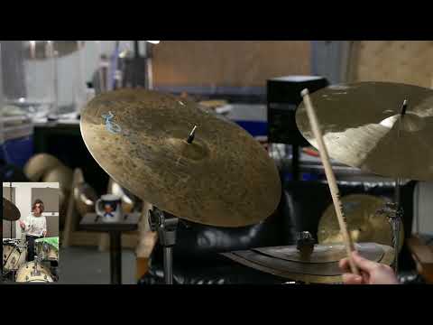PGB cymbals - 17" 1of1 crash (1126g)