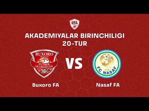 Futbol akademiyalar birinchiligi U-14 Buxoro FA -  Nasaf FA