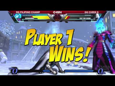 Ultimate Marvel Vs  Capcom 3 Top 8 Finals   RG Filipino Champ vs  GG Chris G   Evo 2014