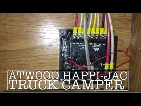 Atwood & HappiJac Systems in a Truck Camper