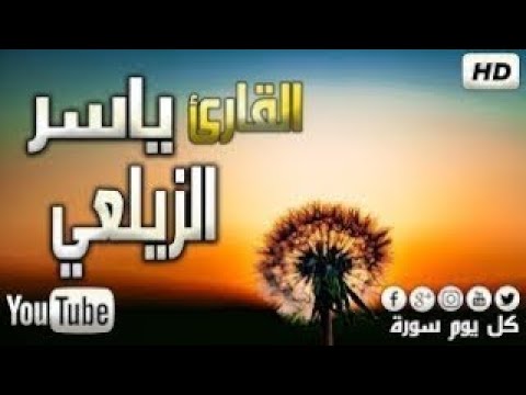 جميع التلاوات القارئ صاحب الحنجرة الدهبية الشيخ ياسر الزيلعي في تلاوات خاشعة