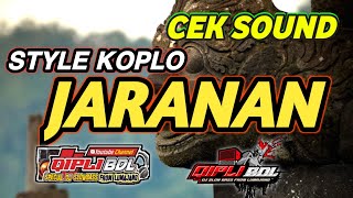 Download lagu DJ CEK SOUND BASS JARANAN VERSI KOPLO mp3