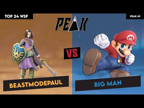 Top 24 WSF BeastModePaul (Hero) vs Big Man (Mario) (Peak 69)
