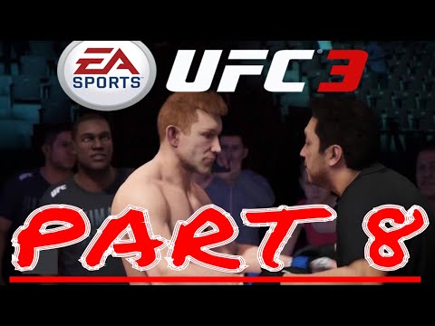UFC 3 Career Mode Part 8 Gameplay Walkthrough [1080p HD PS4 PRO]