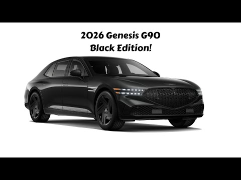 Full Tutorial of 2026 Genesis G90 Black Edition!!