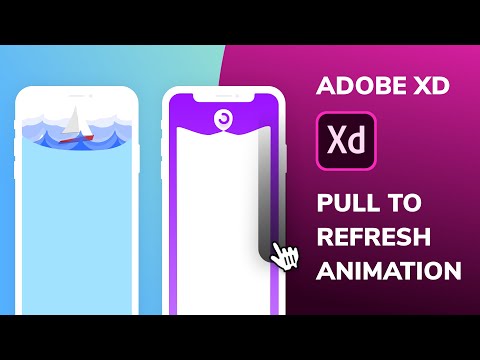 Crazy Pull to Refresh Animations in Adobe Xd | Auto Animate Tutorial | Design Weekly