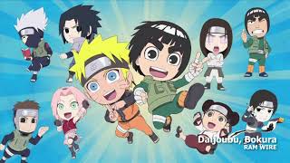 Naruto SD: Rock Lee no Seishun Full-Power Ninden ED3「Daijoubu, Bokura」(Full)