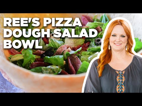 Ree Drummond's Pizza Dough Salad Bowl | The Pioneer...