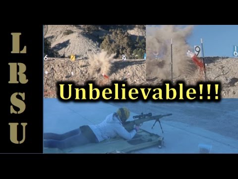 Jessica + DT 50 Cal vs Milk Jug at 1000 Yards = AMAZING!