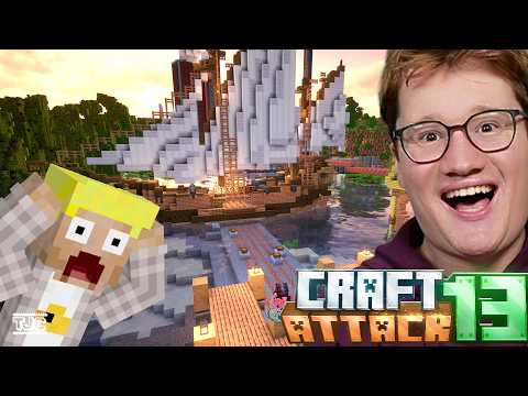 CastCrafter REAGIERT auf den REDSTONE FREIZEITPARK in CRAFT ATTACK 13