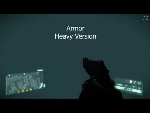 Crysis 3 - Module sound comparison (Nanosuit ASMR)