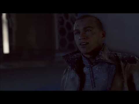 Markus killed by Connor, then explodes the bomb - Store ending.