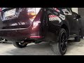 Full Exhaust On Toyota Innova Soundcheck Nitrofuze Garage
