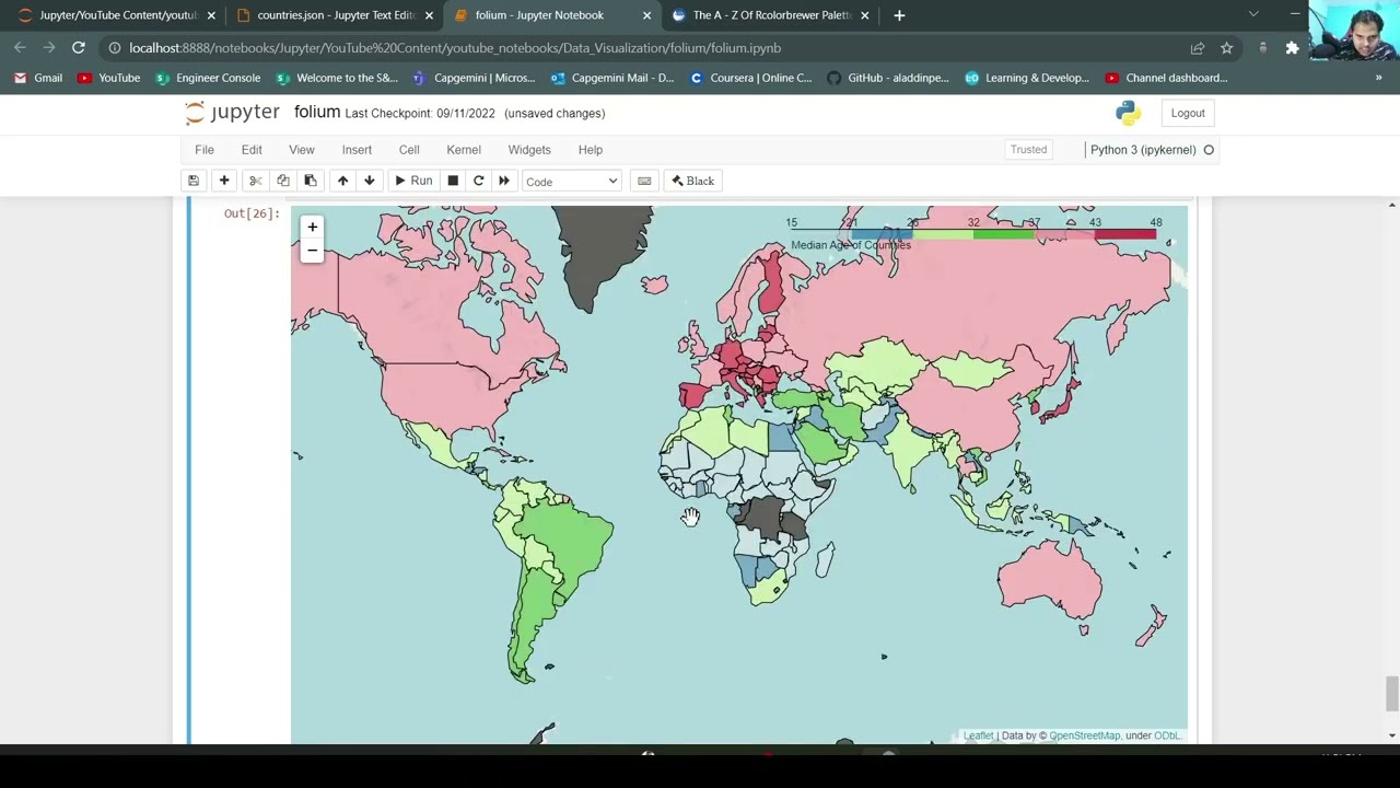Folium Leaflet Maps Tutorial (with line by line code) - V_6
