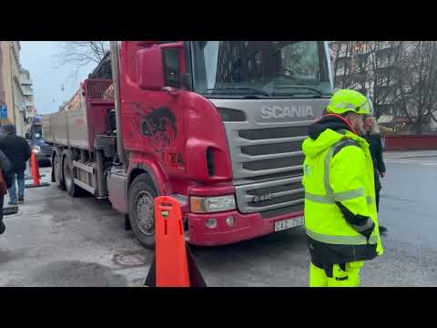 Jag blir uppringd av avdelningschef på Stockholm vatten och avfall.