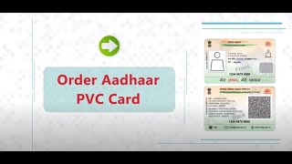 How to order Aadhaar PVC card from UIDAI website?