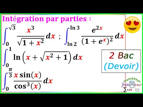 Calcul Intégral - Integration par Parties - 2 Bac - [Exercice 39]