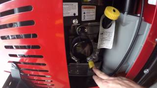 Pullman Ermator PropaneT8600 Oil and Filter Change