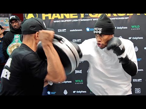 Devin Haney RAZOR SHARP in FINAL workout for Ryan Garcia! Ready to PUNISH HIM