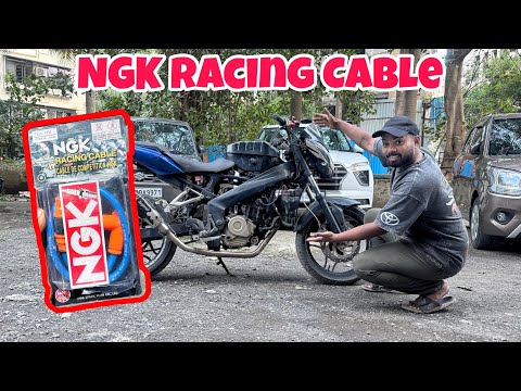 NGK Racing Cable Installation | Performance Mods | Pulsar Ns 200 
