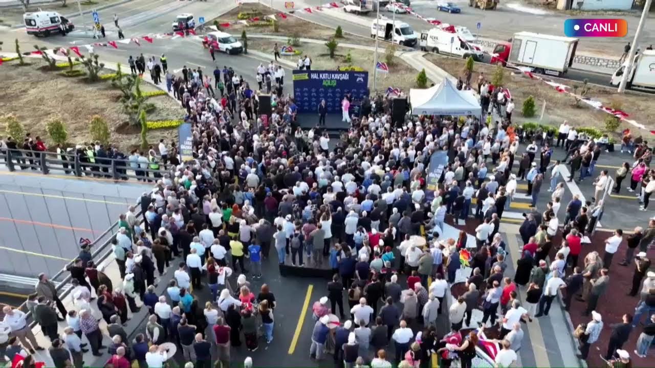Hal Katlı Kavşağı Açılış Töreni | #Canlı