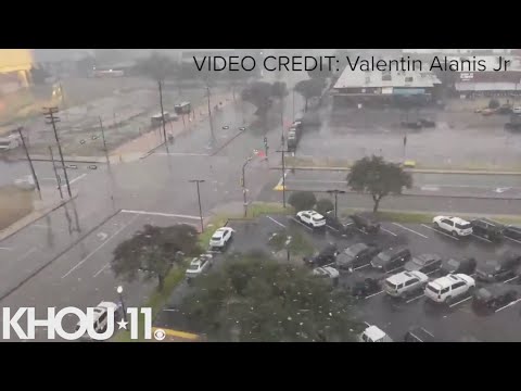 VIDEO: Snow in Waco