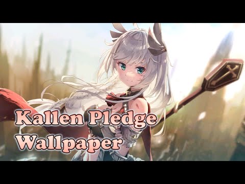 Kallen Pledge Wallpaper | Houkai Gakuen 2