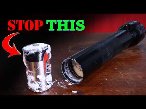 Stop Using Alkalines in Your Maglite (Here’s What to Use Instead)