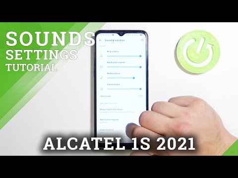How to Set Custom Notification Sounds in ALCATEL 1S 2021 – Sounds Settings