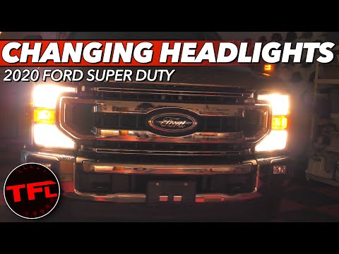 Here's How To Change or Replace Your Halogen Headlights on the Ford F-250!
