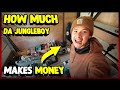 How Much Da Jungleboy Makes Money On YouTube 2023