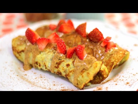 Paleo Pancake Roll-Ups! CHEAP CLEAN EATS