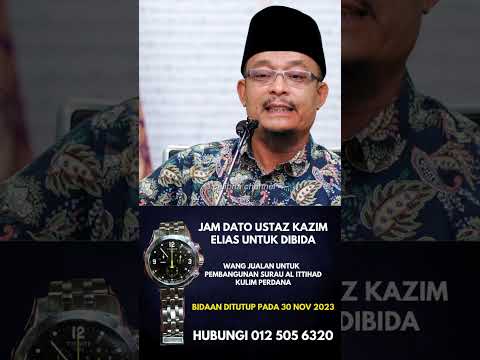 ESKLUSIF: JAM DATO USTAZ KAZIM ELIAS UNTUK DILELONG/DIBIDA. #caliphachannel #ustazkazimelias