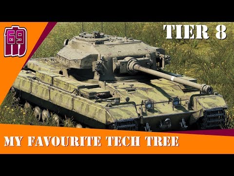 My FAVOURITE tech tree line - tier 8 | wot blitz
