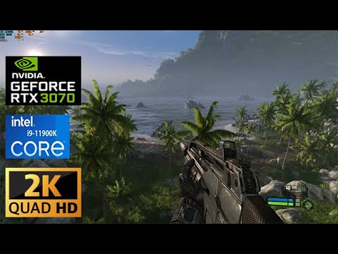 Crysis Remastered (PC) 2K Gameplay i9-11900K / RTX 3070