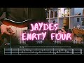 entry four Jaydes Сover by @Egor5287 / Guitar Tab / Lesson / Tutorial