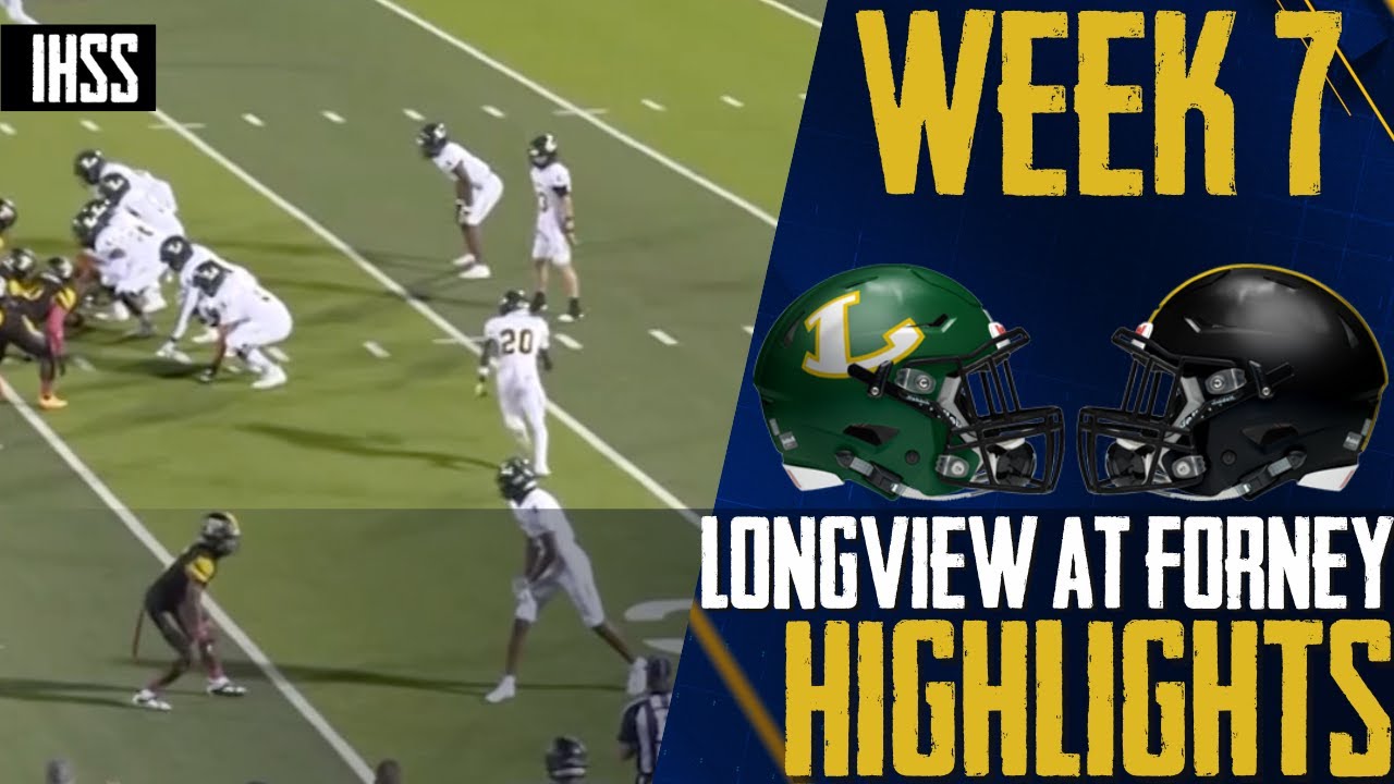 Unstoppable High School Football Highlights: Forney vs Longview Showdown!