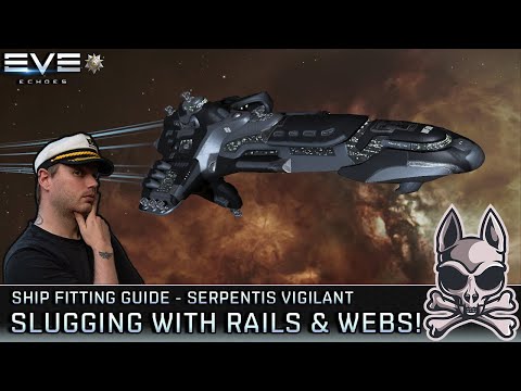 The VIGILANT Guide: Slugging With Railguns & Webs! Faction Cruiser Fitting Guide || EVE Echoes