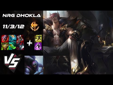 NRG Dhokla TOP Sett vs Jax - NA Challenger Patch 25.24