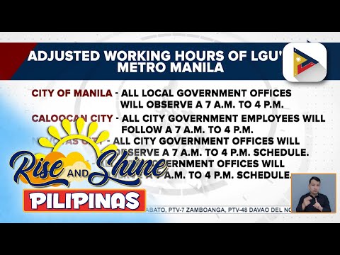 Bagong schedule ng pasok sa trabaho ng mga empleyado ng Quezon City Hall, epektibo ngayong araw