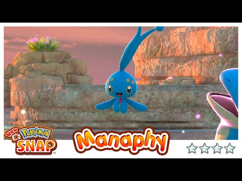 DOVE E COME TROVARE MANAPHY + tutte le pose - New Pokemon Snap ITA